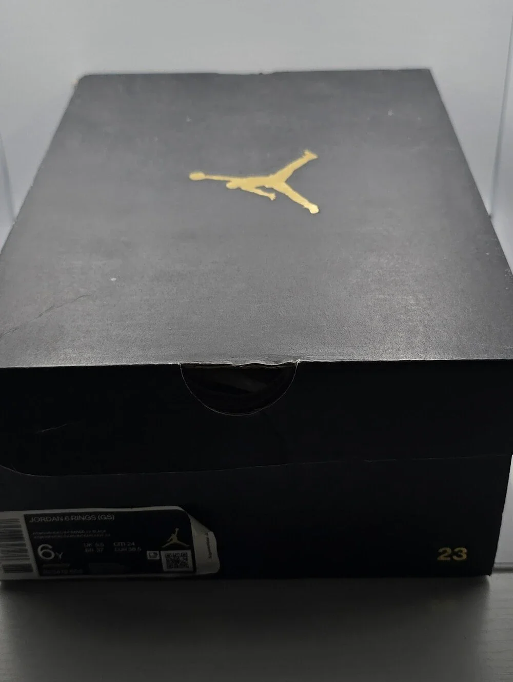 Air Jordan Six Rings Atmosphere Kids Size 6 NIB Barbie!